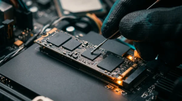 Why NVMe SSD Write Speeds Drop as Storage Fills and Cache Exhausts
