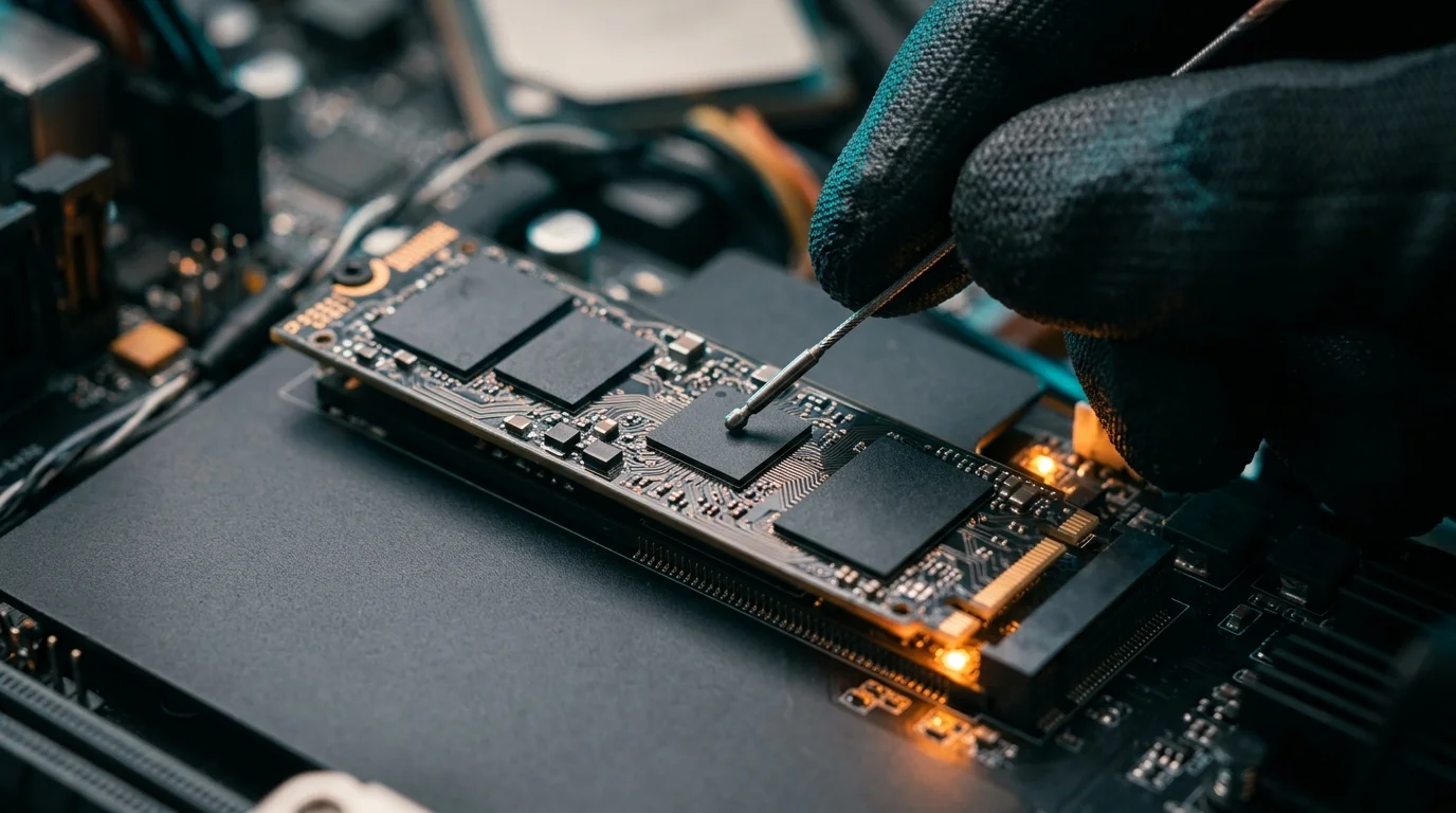 Why NVMe SSD Write Speeds Drop as Storage Fills and Cache Exhausts