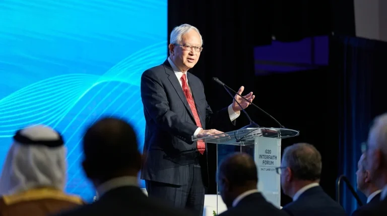 LDS Leader Gerrit W. Gong Proposes Moral AI Benchmark at G20 Interfaith Forum