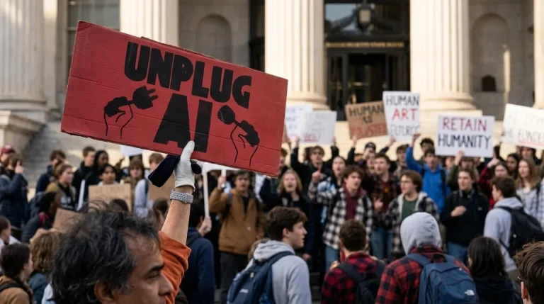 Boston-Area College Students Plan Walkout Demanding National Freeze on AI Development