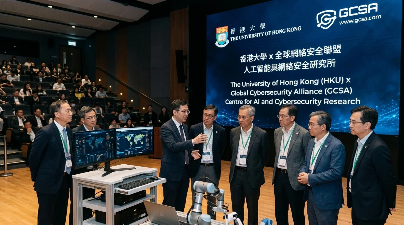 HKU and Global Cybersecurity Alliance Launch Joint AI Security Research Center