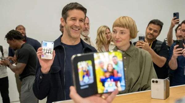 Apple’s $1,999 Foldable iPhone Duo Sells Out as Delivery Dates Slip to January