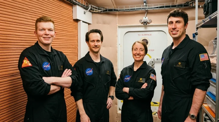 NASA’s Second Simulated Mars Crew Marks One Year in Isolation Ahead of Oct. 31 Exit
